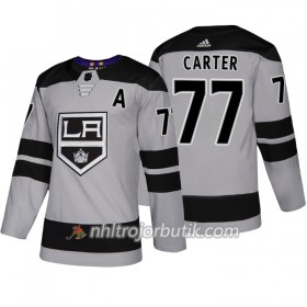 Män Ishockey Los Angeles Kings tröja Jeff Carter 77 Alternate Adidas 2018-19 Authentic
